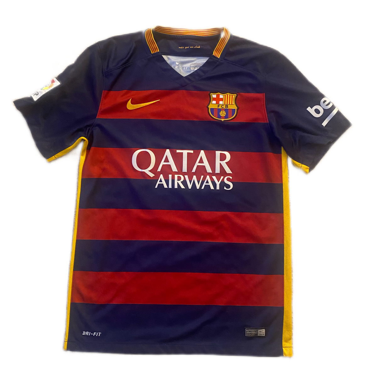Barcelona 2015/16 Home Messi #10 (Good) S – Vintage Soccer Detroit