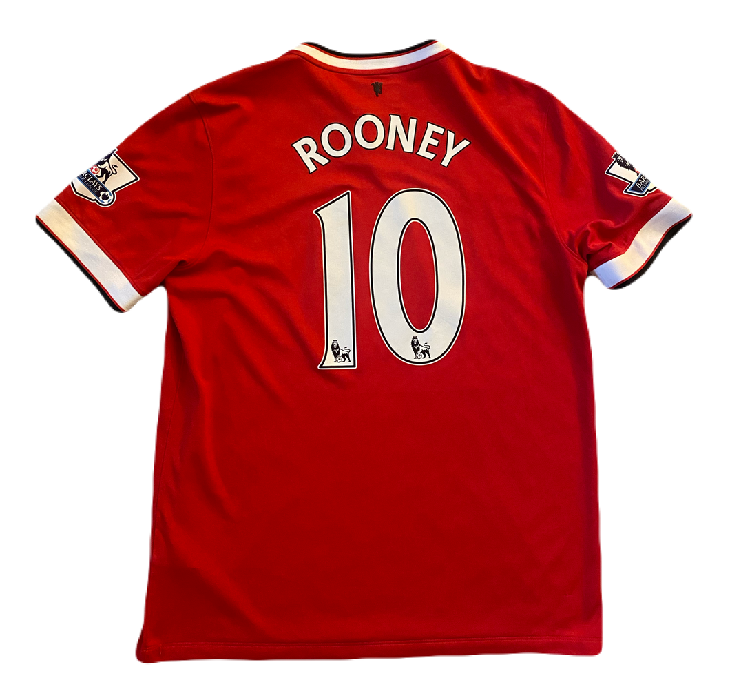 Manchester United 2014/15 Home Rooney #10 (Good) L
