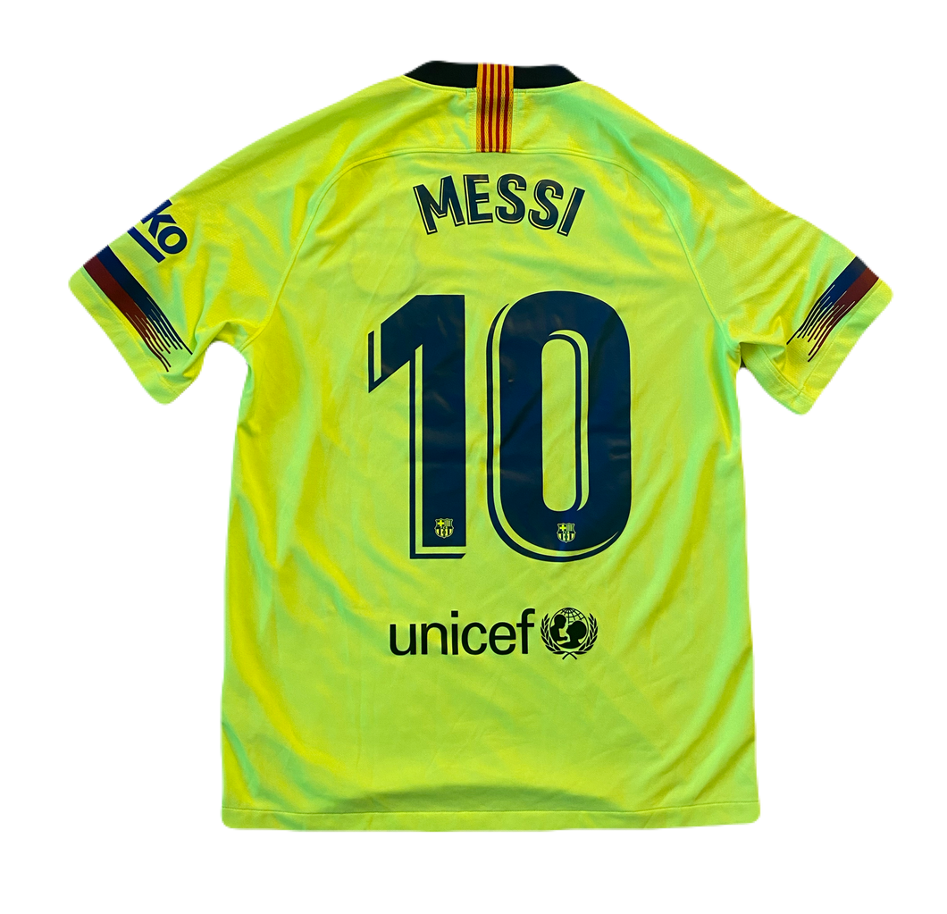 Barcelona 2018/19 Away Messi #10 (Good) M