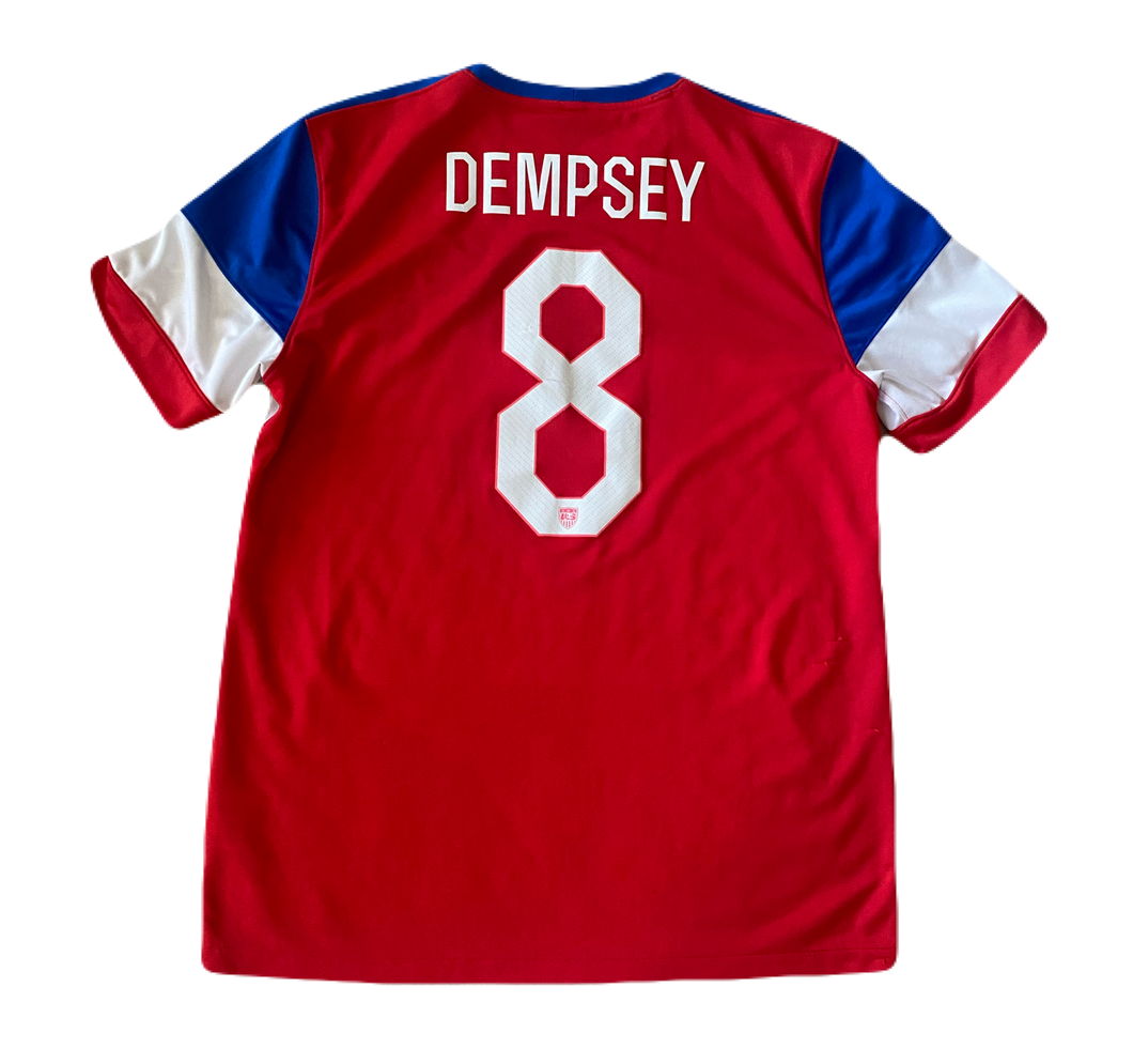 USA 2014/15 Away Dempsey #8 (Good) L