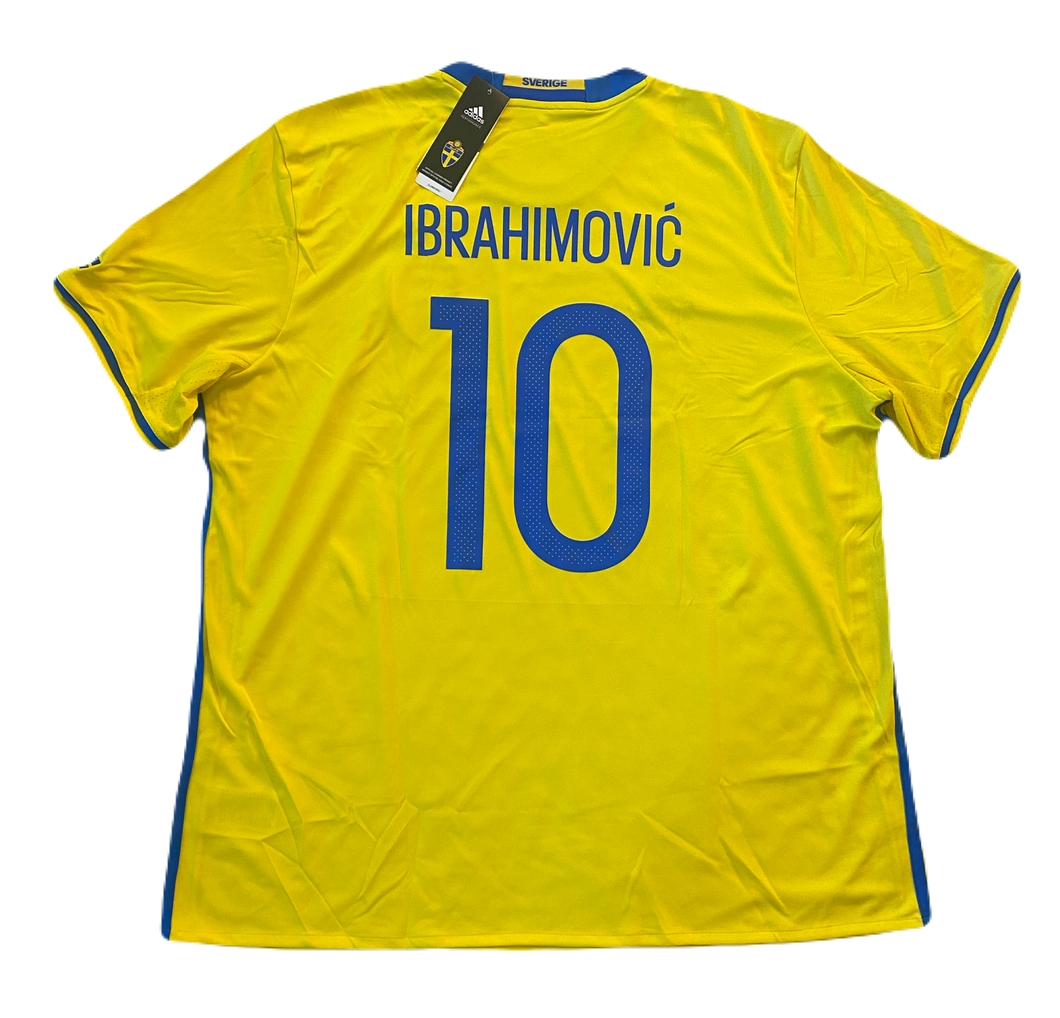 Sweden 2016/17 Home Ibrahimovic #10 (Good) XXL