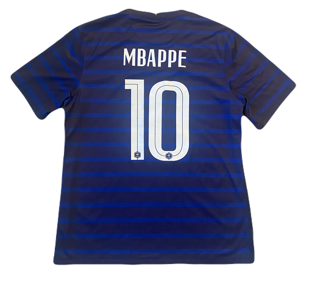 France 2020/21 Home Mbappe #10 (Good) XL