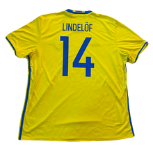 Load image into Gallery viewer, Sweden 2016/17 Home Lindelof #14 (Good) XXL
