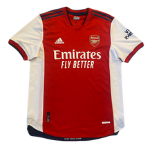 Load image into Gallery viewer, Arsenal 2021/22 Home Player Version Saka #7 (Good) L
