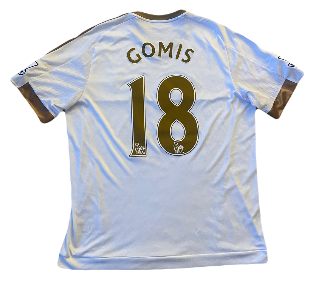 Swansea City 2015/16 Home Gomis #18 (Good) XL