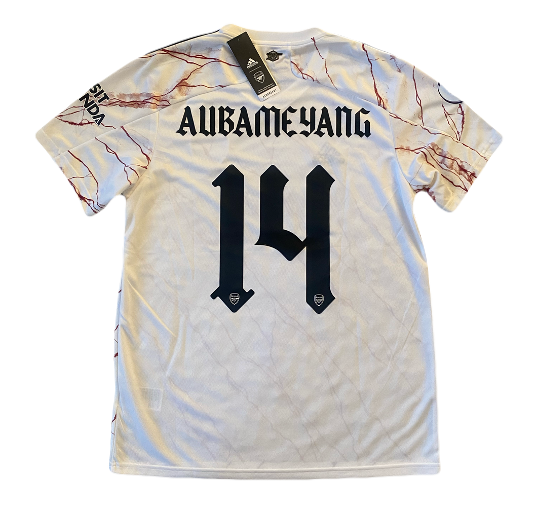 Arsenal 2018/19 Third Aubameyang #14 (New) L