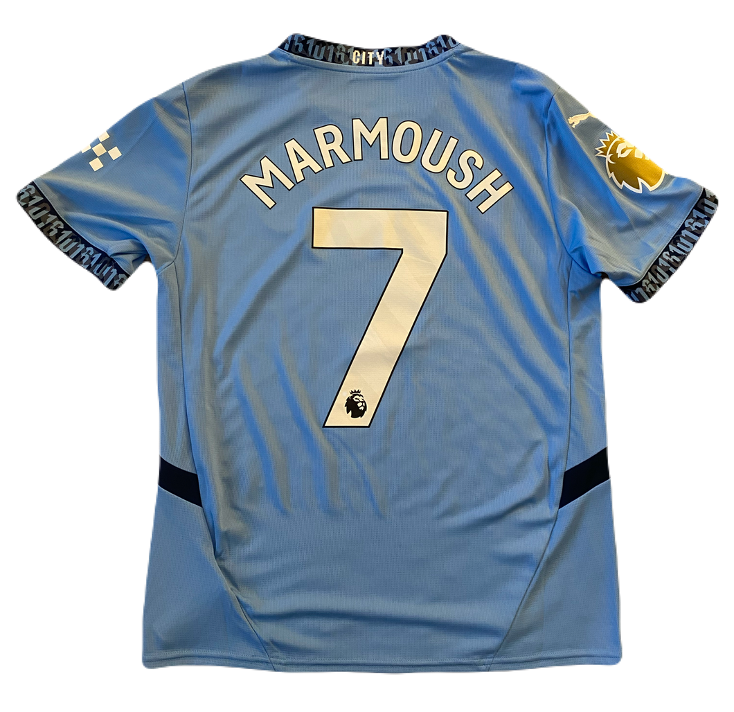 Manchester City 2024/25 Home Marmoush (Excellent) M