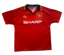 Load image into Gallery viewer, Manchester United 1995/96 Home (Good) M
