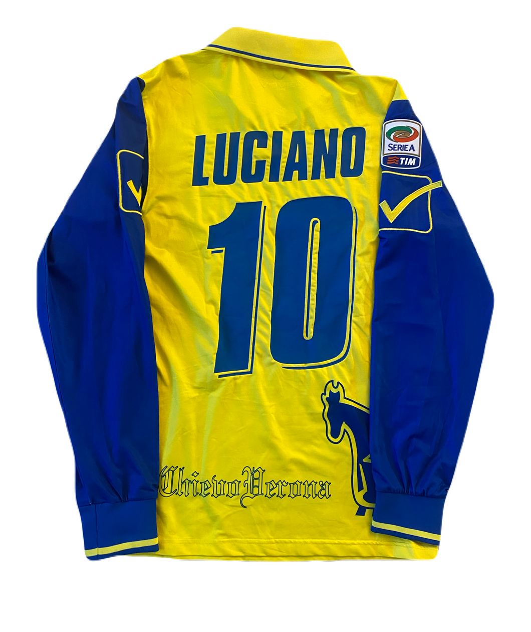 Chievo Verona 2009/10 Home Luciano #10 (Good) M