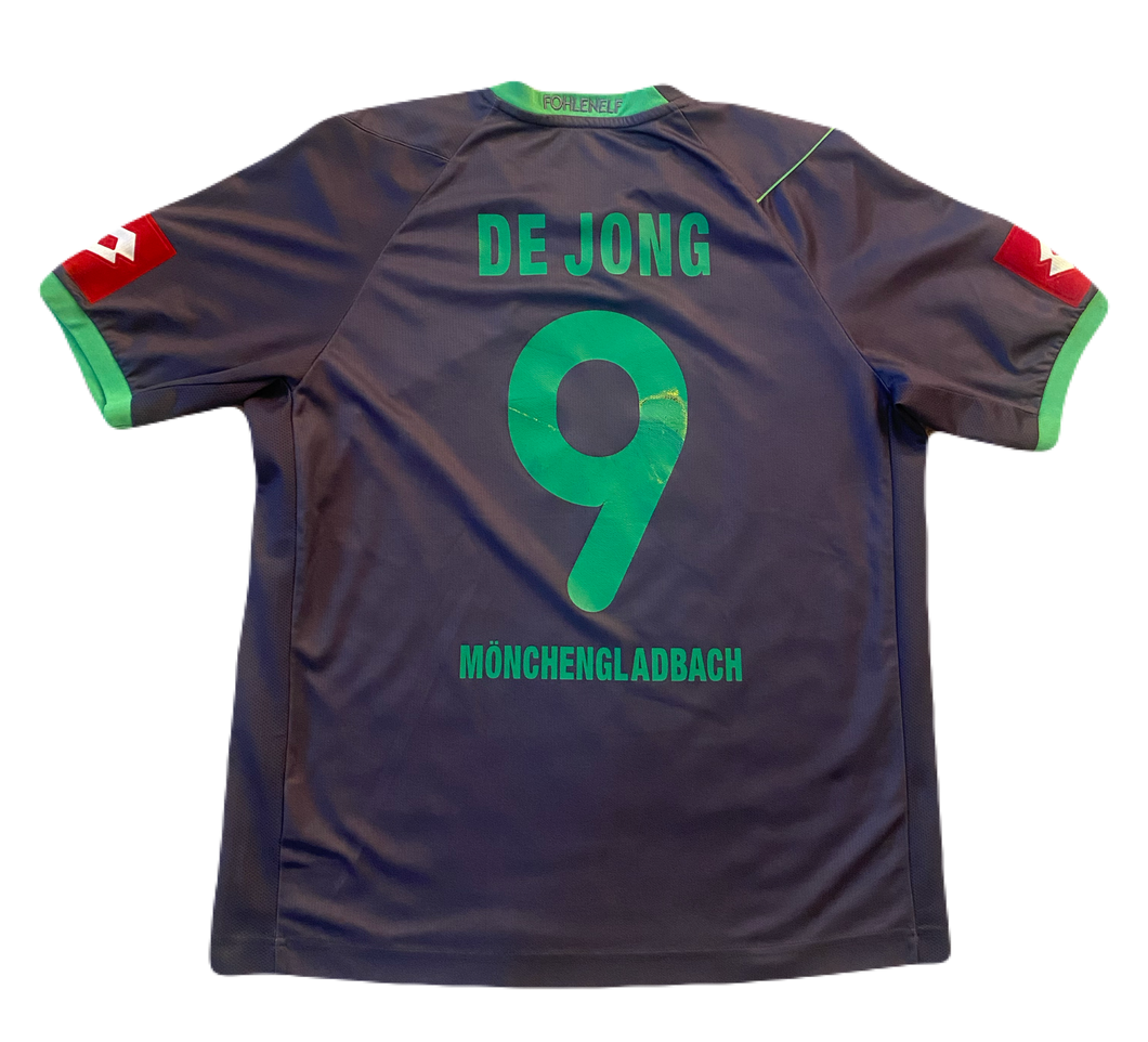 Borussia Monchengladbach 2011/12 Away De Jong #9 (Good) M