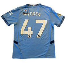 Load image into Gallery viewer, Manchester City 2024/25 Home Foden #47 (New) L
