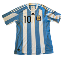 Load image into Gallery viewer, Argentina 2010/11 Home Messi #10 (Good) M
