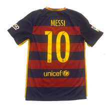 Load image into Gallery viewer, Barcelona 2015/16 Home Messi #10 (Good) S
