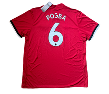 Load image into Gallery viewer, Manchester United 2017/18 Home Pogba #6 (New) XL

