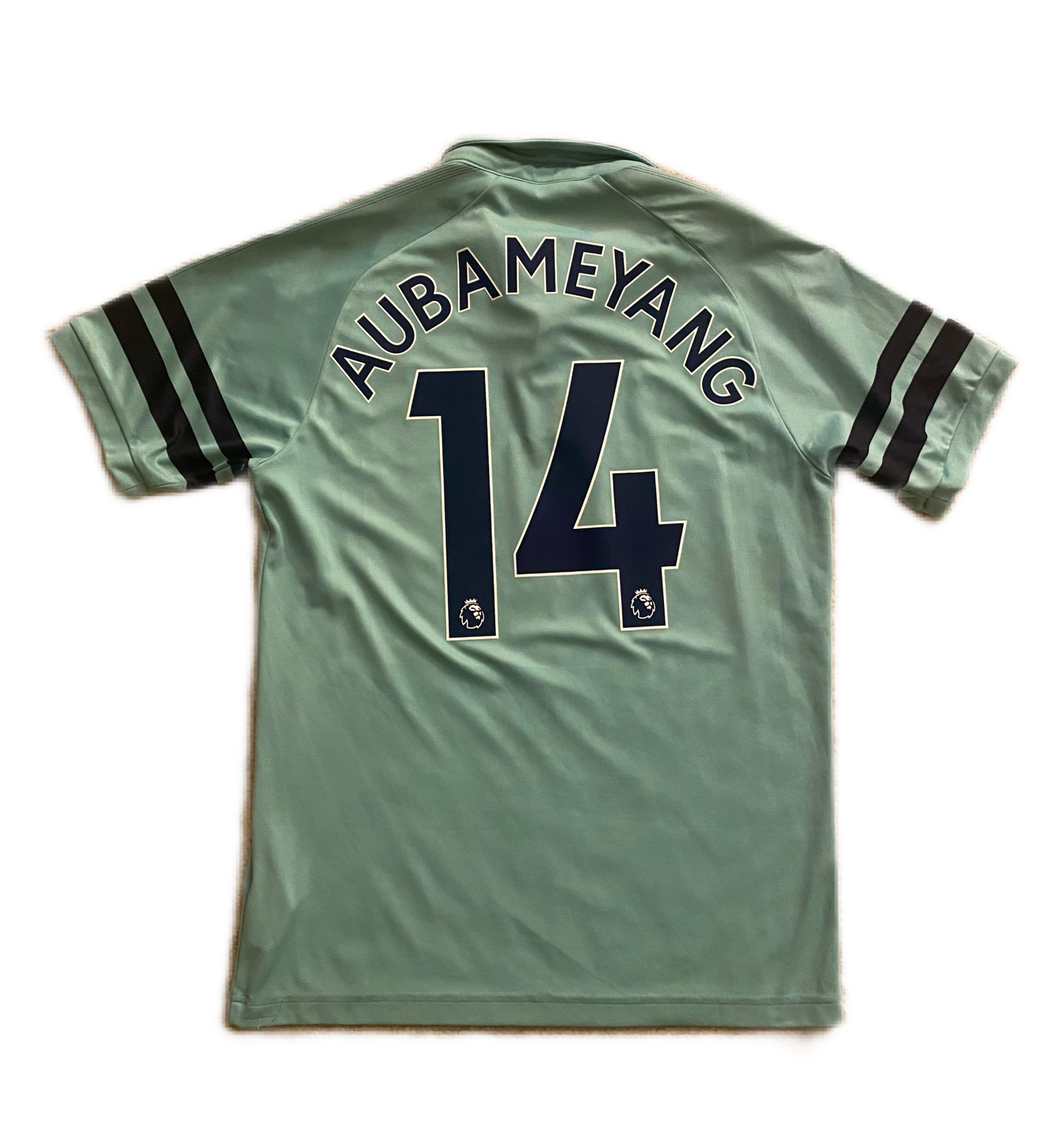 Arsenal 2018/19 Third Aubameyang #14 (Good) M