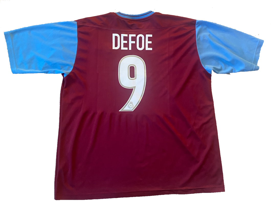 West Ham 2003/05 Home Defoe #9 (Fair) XXL