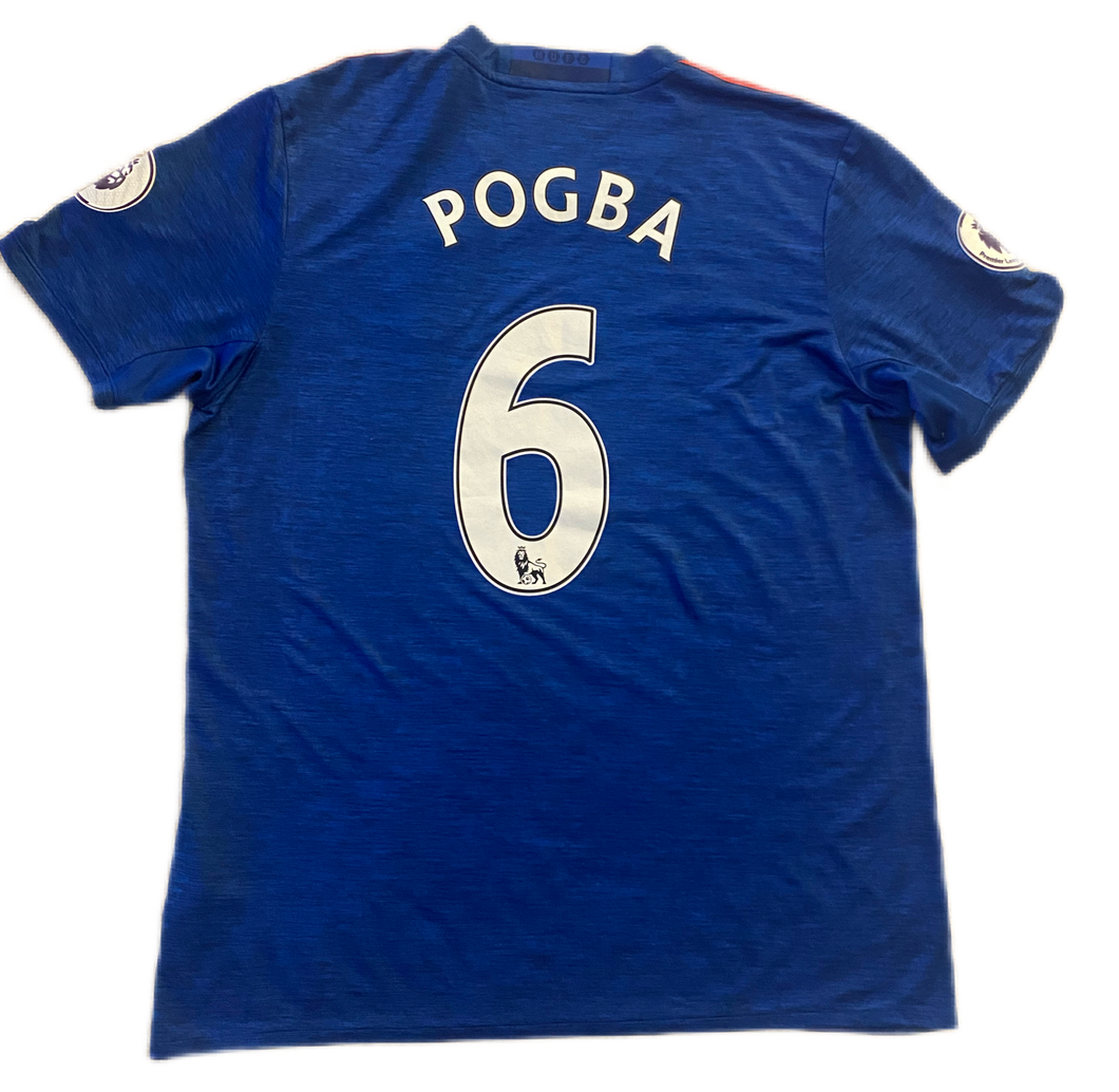 Manchester United 2016/17 Away Pogba #6 (Good) L