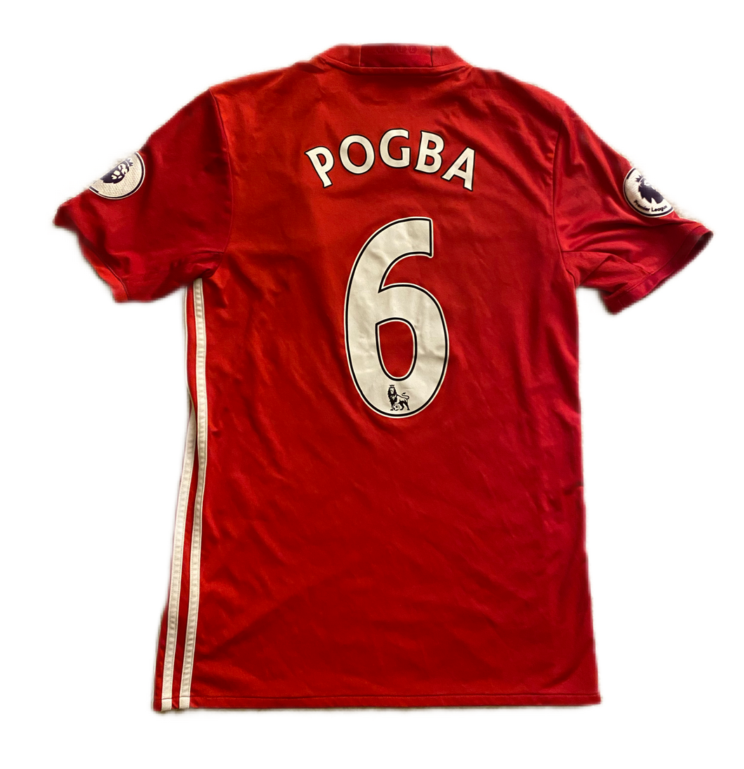 Manchester United 2016/17 Home #6 Pogba (Good) S