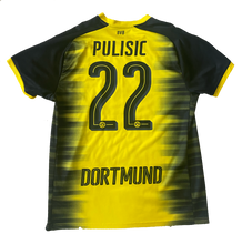 Load image into Gallery viewer, Borussia Dortmund 2017/18 European Home Pulisic #22 (Good) L
