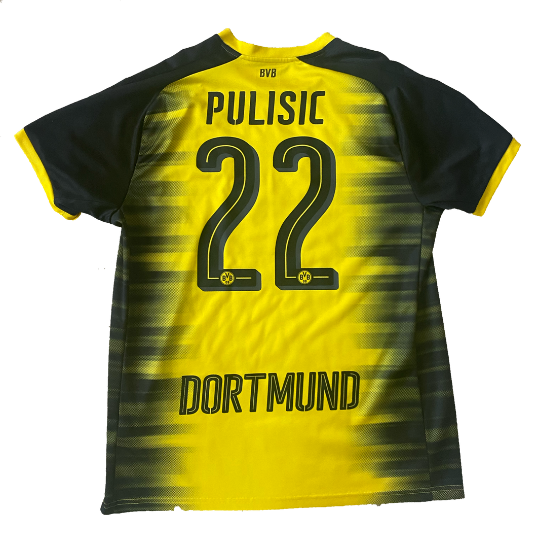 Borussia Dortmund 2017/18 European Home Pulisic #22 (Good) L