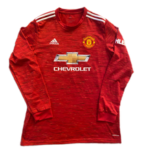 Load image into Gallery viewer, Manchester United 2020/21 Home Press #24 (Excellent) L
