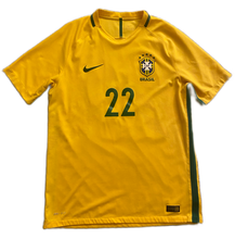 Load image into Gallery viewer, Brazil 2016/17 Home #22 Coutinho Player Version (Excellent) L
