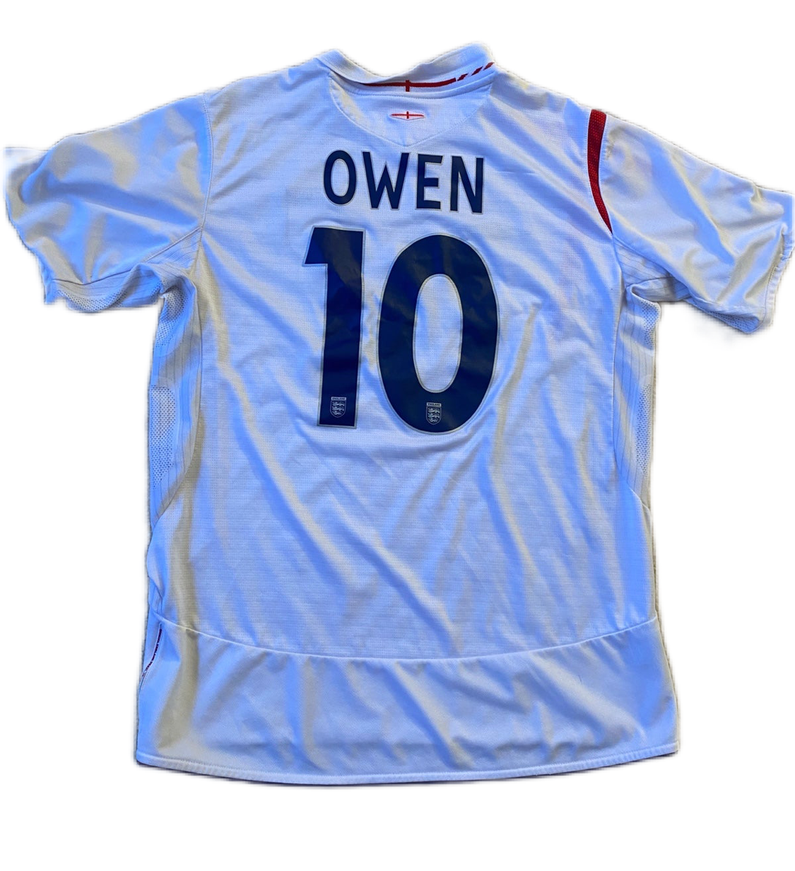 England 2005/07 Home Owen #10 (Good) L – Vintage Soccer Detroit