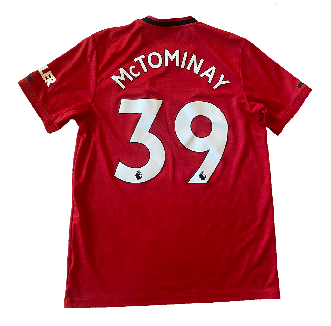 Manchester United 2019/20 Home #39 McTominay (Excellent) L