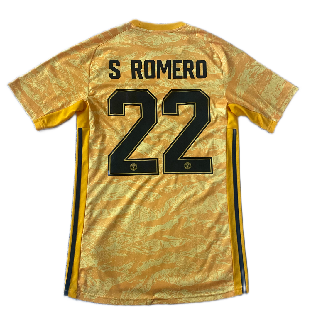 Manchester United 2018/19 GK Sergio Romero #22 (Good) S